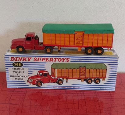 DINKY SUPERTOYS Fabrication MECANO : TRACTEUR...