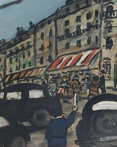 Jean-Claude MAAS (1946)

Rue animée à Paris

Huile...