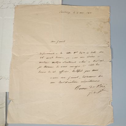 A fine collection of military documents from...
