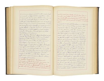 BERRUYER (Rosalie). Signed autograph manuscript...