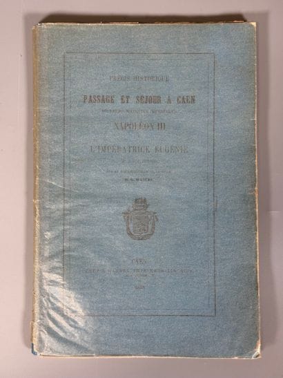 MANCEL (Georges). A Historical Account of...