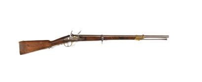 Mousqueton de cavalerie modèle 1777 à silex....