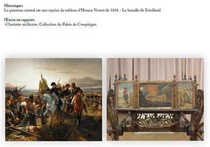 Ecole italienne du milieu du XIXème siècle.
Elément...