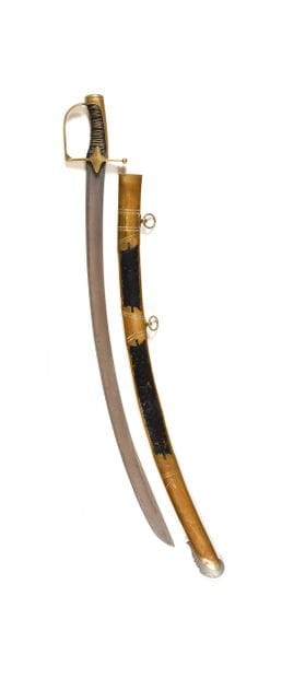 Sabre d’officier de cavalerie révolutionnaire...