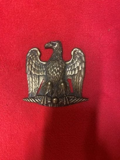 Aigle impérial,
Élément décoratif en bronze...