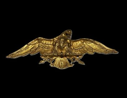 Aigle impériale,
Élément décoratif en bronze...