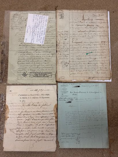 [Revolution–First Empire]
Collection of administrative...
