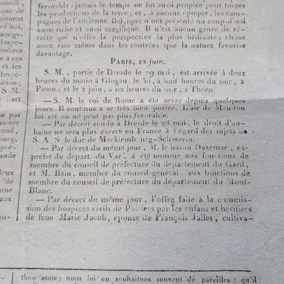 Two period prints from the Empire era:
-...