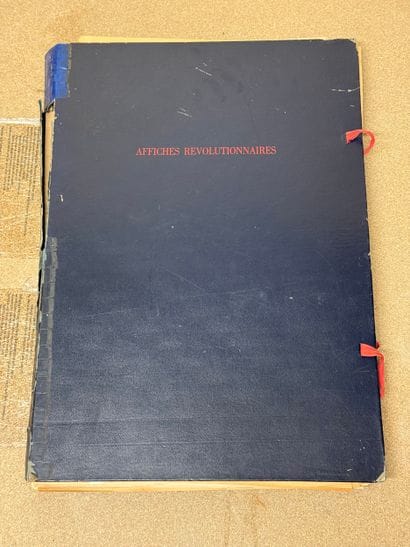 Revolutionary posters, sheet-printed, with...