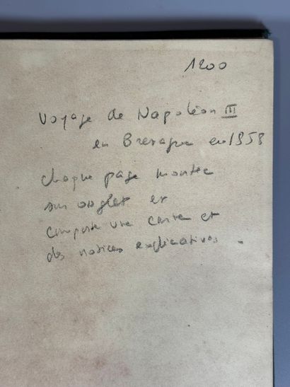 JOURNEY of Their Majesties to Brittany. August...