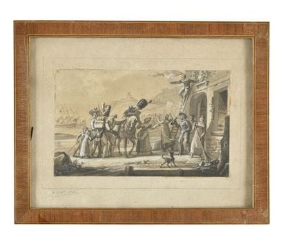 Jean-Charles Develly (1783-1862), attribué...