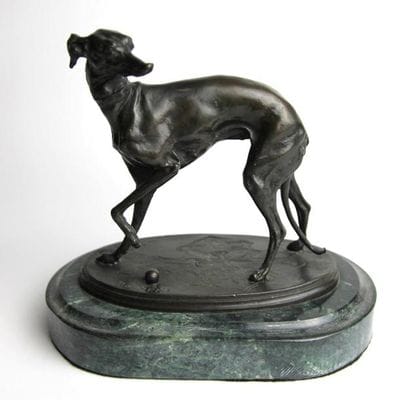 Pierre Jules MENE (1810-1879)
Levrette à...