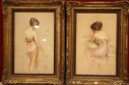 GASTON BOUY (1866 - 1943)
Elégantes Paire...