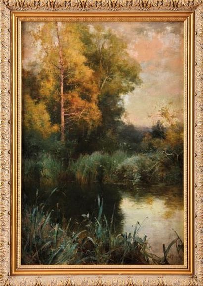 Alfred Augustus GLENDENING II (1861-1907)
Sous-bois....