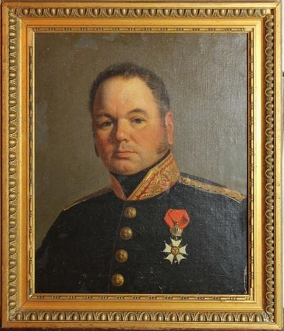 ECOLE FRANCAISE DU XIXème siècle
Portrait...