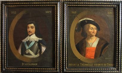ECOLE FRANCAISE DU XIXème siècle
Portraits...