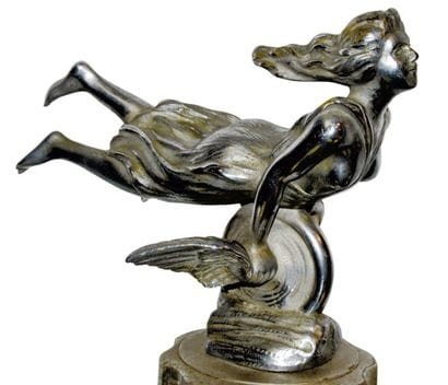 «Fortune» Bronze argente. Grand modele. H:...