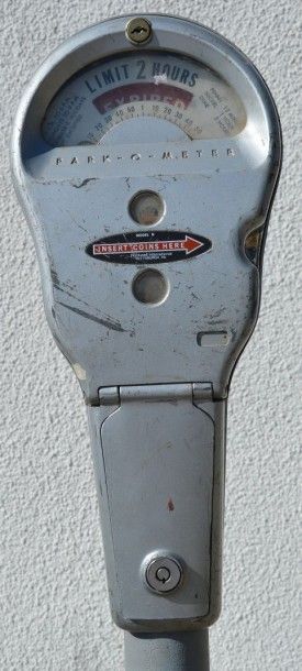 Parcmetre Americain 40's De marque 