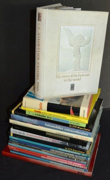 Livres sur l'Automobile Fort lot de 18 o...