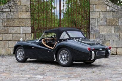 1960 TRIUMPH TR3 A 
Châssis n° tS/70729 
carte...