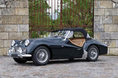 1960 TRIUMPH TR3 A 
Châssis n° tS/70729 
carte...