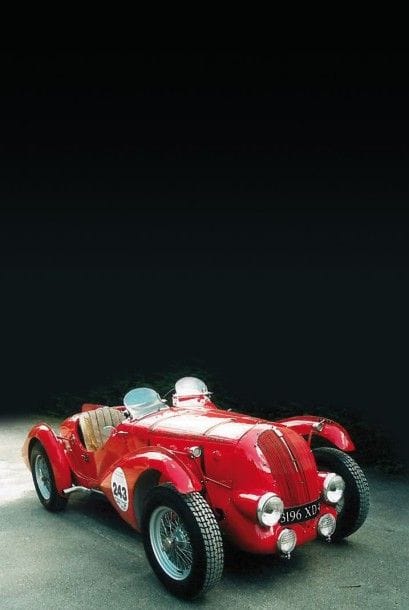 1935 FIAT CAMERANO 
Chassis n° 12217
 Carte...