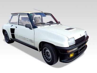 1983 RENAULT R5 TURBO 2 
Chassis n VF1822000E0000086...