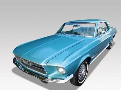 1967 FORD MUSTANG 
Chassis n° 7R01T120093...