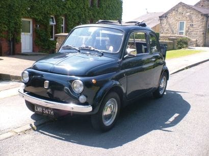 1970 FIAT 500 LUSSO 
Chassis n° 2655045
...