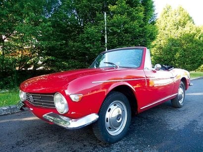 1965 FIAT 1200 OSI Spider
Chassis n° 35825
...