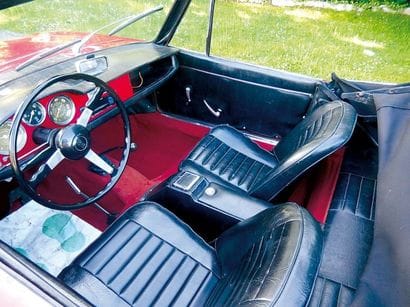 1965 FIAT 1200 OSI Spider
Chassis n° 35825
...