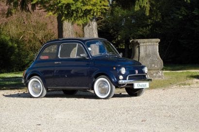 1972 FIAT 500
CHASSIS n° 3060772 
carte grise...