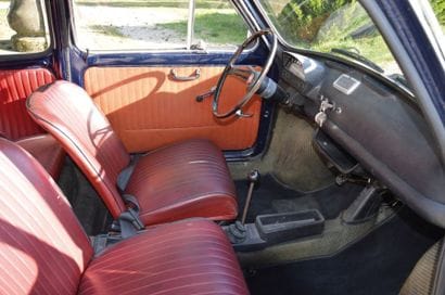 1972 FIAT 500
CHASSIS n° 3060772 
carte grise...