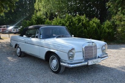 1964 MERCEDES BENZ 220 SE
 Châssis n° 11102310064395
Très...