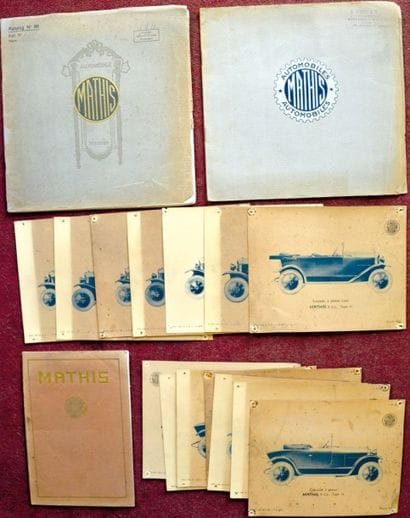 Mathis Catalogue N°405 de 32 pages 