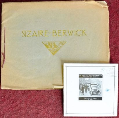 Sizaire -Berwick 20's Catalogue 28 pages...