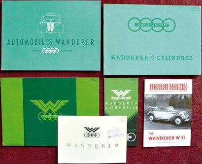 Wanderer 1937 à 1940 Catalogue 12 pages 