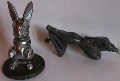 “Gazelle et Lapin”
Mascottes signées H.Moreau...