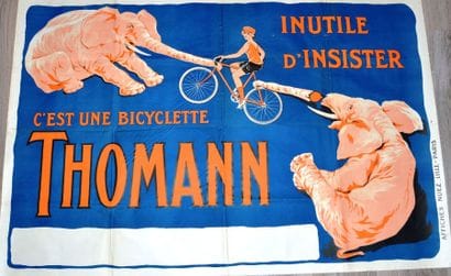 “Inutile d’insister, c’est une bicyclette...