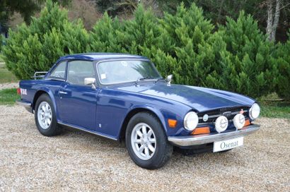 1972 TRIUMPH TR6 
Châssis n° CF2045U
Carte...