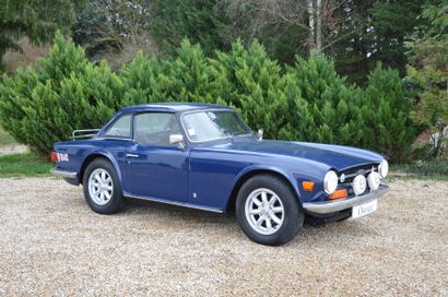 1972 TRIUMPH TR6 
Châssis n° CF2045U
Carte...