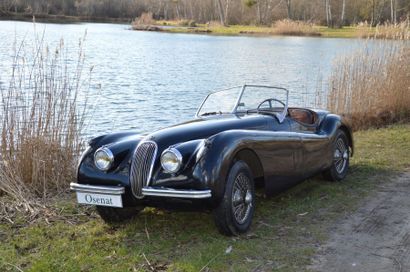 1954 JAGUAR XK 120 OTS 
Châssis n° 674779
Carte...