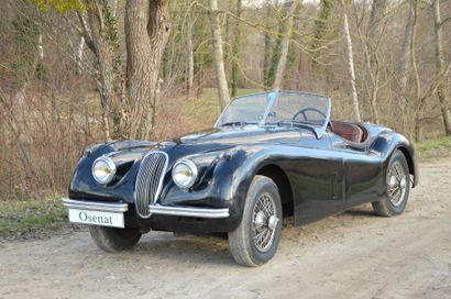 1954 JAGUAR XK 120 OTS 
Châssis n° 674779
Carte...