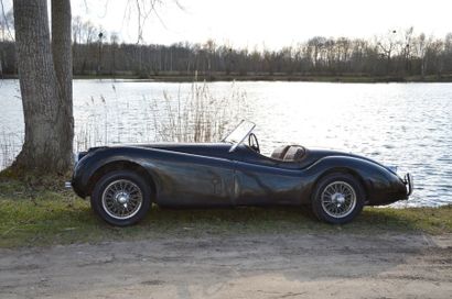 1954 JAGUAR XK 120 OTS 
Châssis n° 674779
Carte...