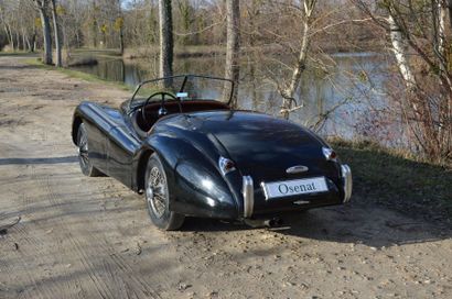 1954 JAGUAR XK 120 OTS 
Châssis n° 674779
Carte...