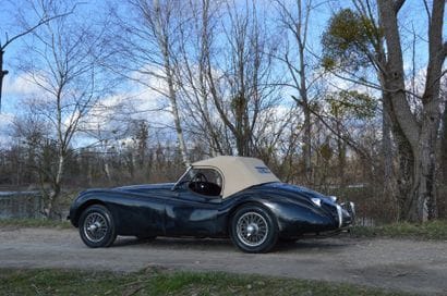 1954 JAGUAR XK 120 OTS 
Châssis n° 674779
Carte...