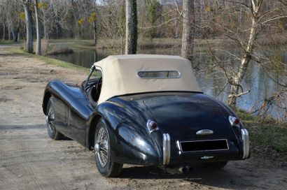 1954 JAGUAR XK 120 OTS 
Châssis n° 674779
Carte...