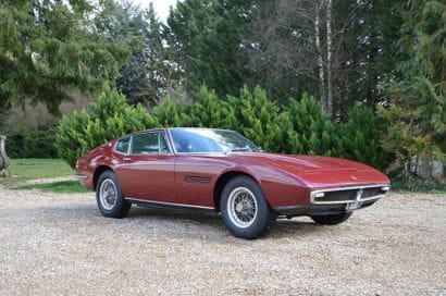1967 MASERATI GHIBLI 4,7 L 
Châssis n° AM115*182
Carte...