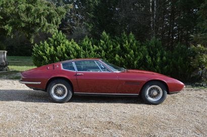 1967 MASERATI GHIBLI 4,7 L 
Châssis n° AM115*182
Carte...