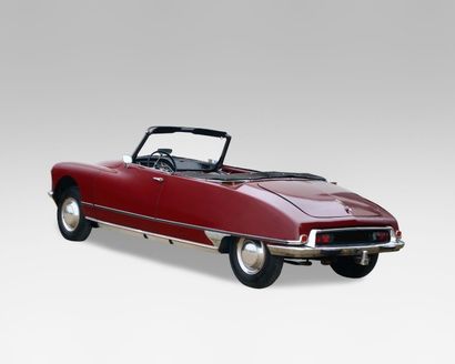 1963 CITROEN DS 19 CABRIOLET 
Châssis n°...